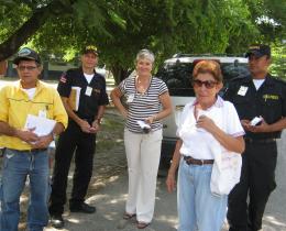 Aplicación de encuestas Barrio Capulin proyecto Implementación del Enfoque de Mejoramiento de Vida, Liberia Guanacaste, 2012