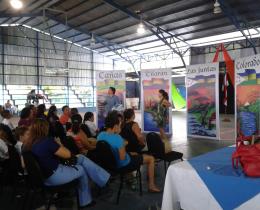 Entrega de galardon Bandera Azul, proyecto Residuos Sólidos, Abangares, Guanacaste.