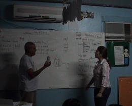 Participantes proyecto Inglés Conversacional para Turismo Rural Comunitario, La Cruz Guanacaste 