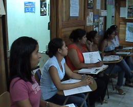 Participante proyecto Inglés Conversacional para Turismo Rural Comunitario, La Cruz, Guanacaste