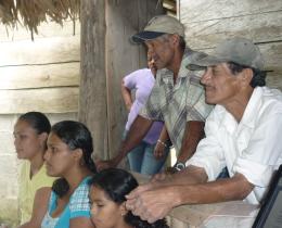 Participantes La Virgen, Proyecto Observatorio Turístico, La Cruz Guanacaste 