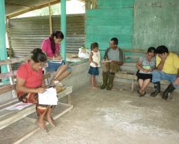 articipantes comunidad Argendora, Proyecto Observatorio Turístico, La Cruz Guanacaste 