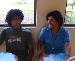 Participantes proyecto Centro de Idiomas, La Cruz, Guanacaste 