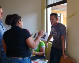 Participantes proyecto Centro de Idiomas, La Cruz, Guanacaste 