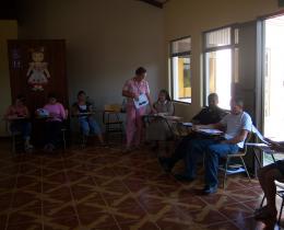 Participantes proyecto Centro de Idiomas, La Cruz, Guanacaste