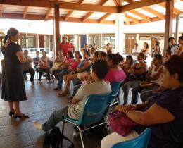 Participantes, proyecto Dejando Huella, Universidad Nacional, Liberia Guanacaste 