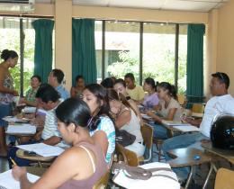Participantes, proyecto Dejando Huella, Universidad de Costa Rica, Liberia Guanacaste 