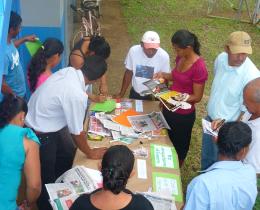 Talleres comunidad de Valle Real, Santa Cecilia, La Cruz, Guanacaste, proyecto Implementación del Enfoque de Mejoramiento
