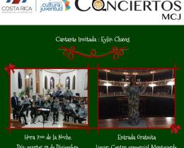 Afiche Concierto Navidad Sinfónica, Monteverde