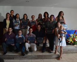 Graduación diseño Gráfico, grupo de Monteverde, Proyecto Centro de Capacitación 